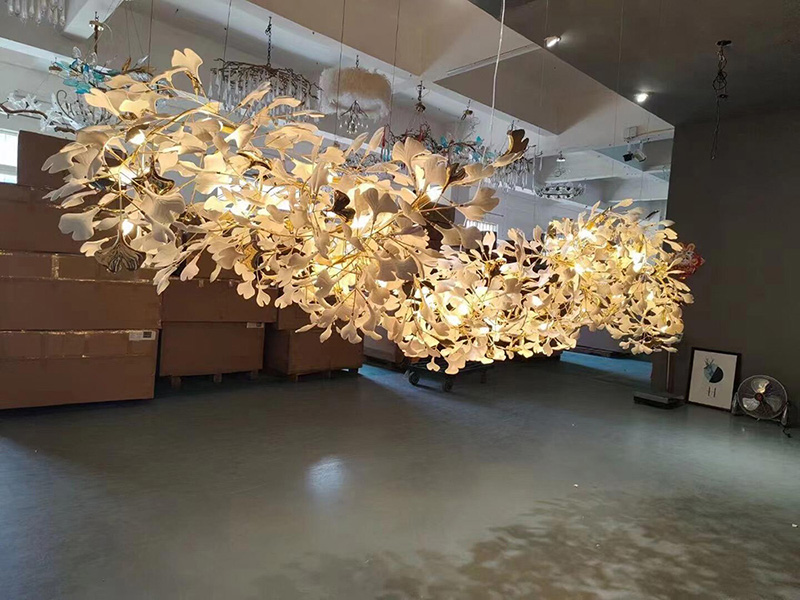 Application of ceramic technology in creative chandelier design (2)