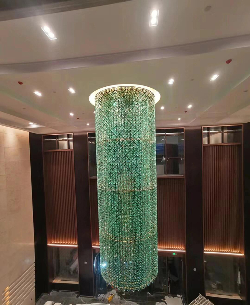 Display of medieval color matching in hotel lobby design (4)