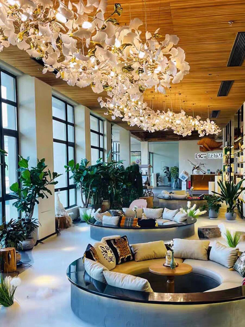 Application of ceramic technology in creative chandelier design (1)