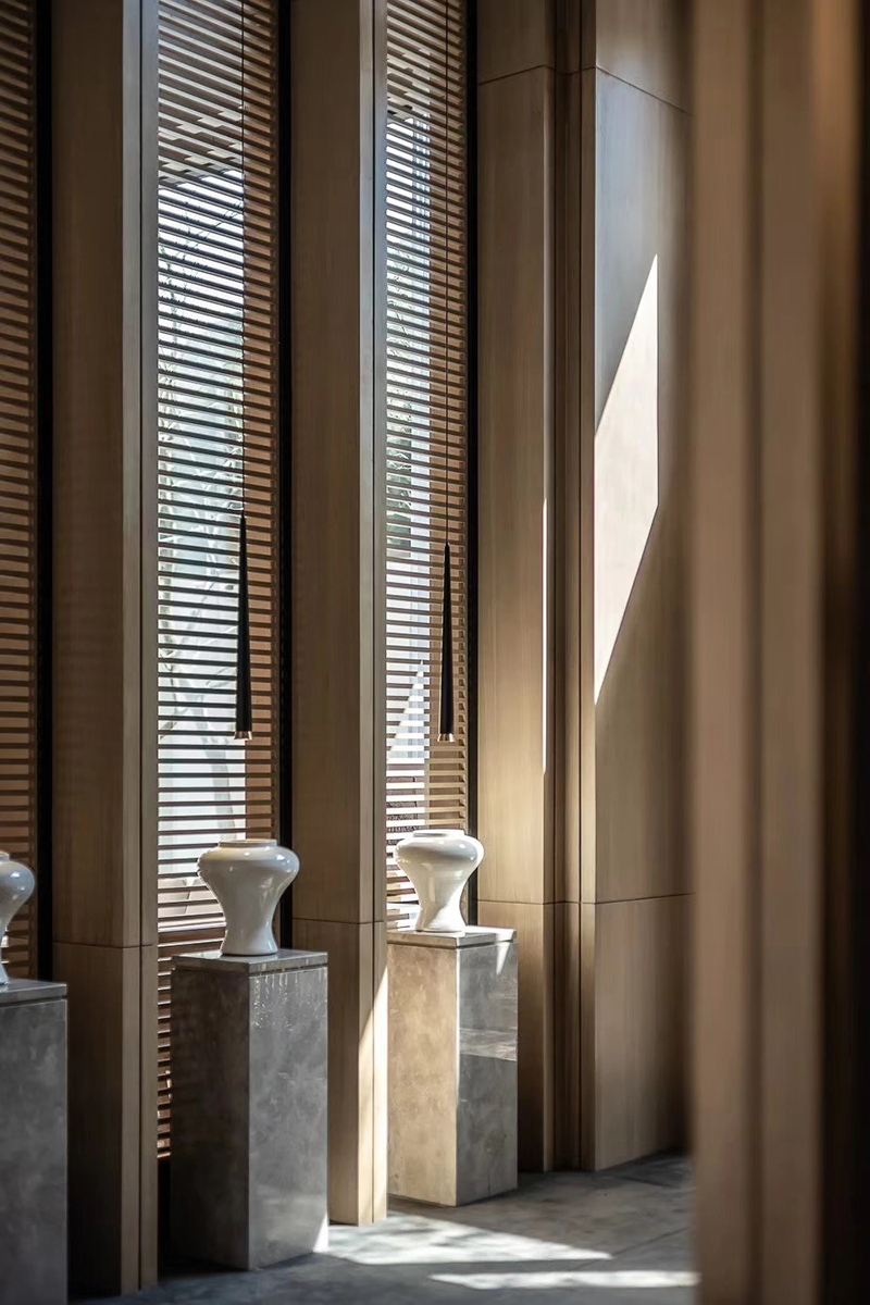 Resort hotel lobby lighting customization project (7)