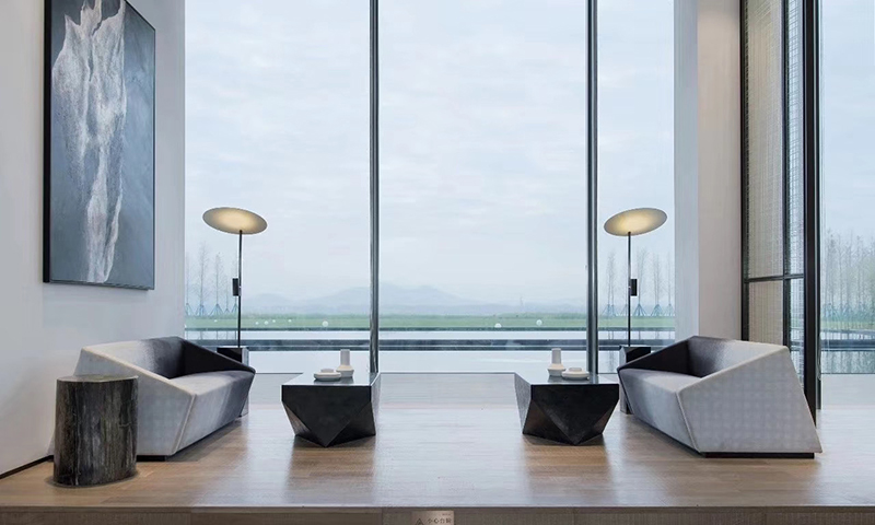 Shenzhen WXH Modern Business Building Hall (4)