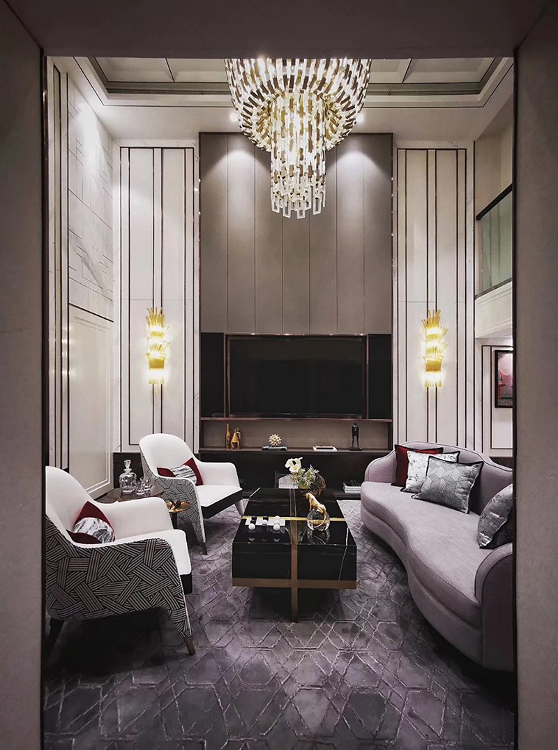 How to choose lighting fixtures in villa decoration (6)