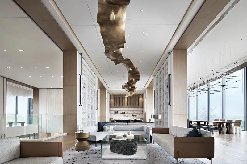 Shenzhen WXH Modern Business Building Hall (2)